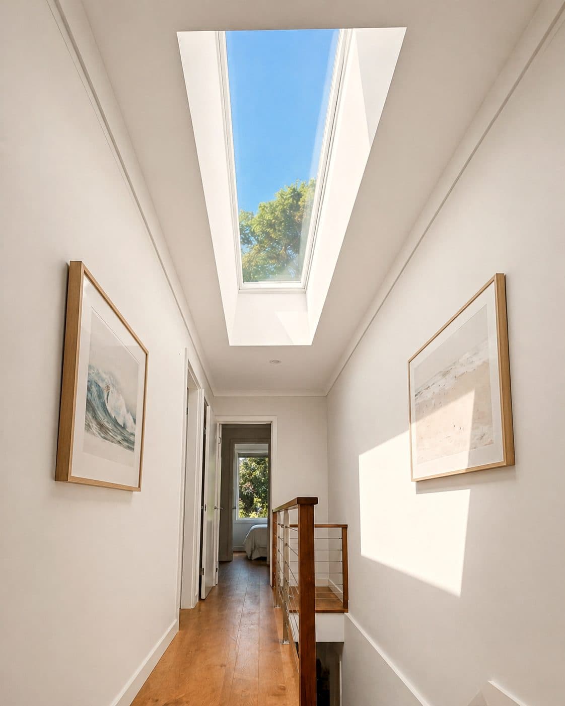 Hallway skylight