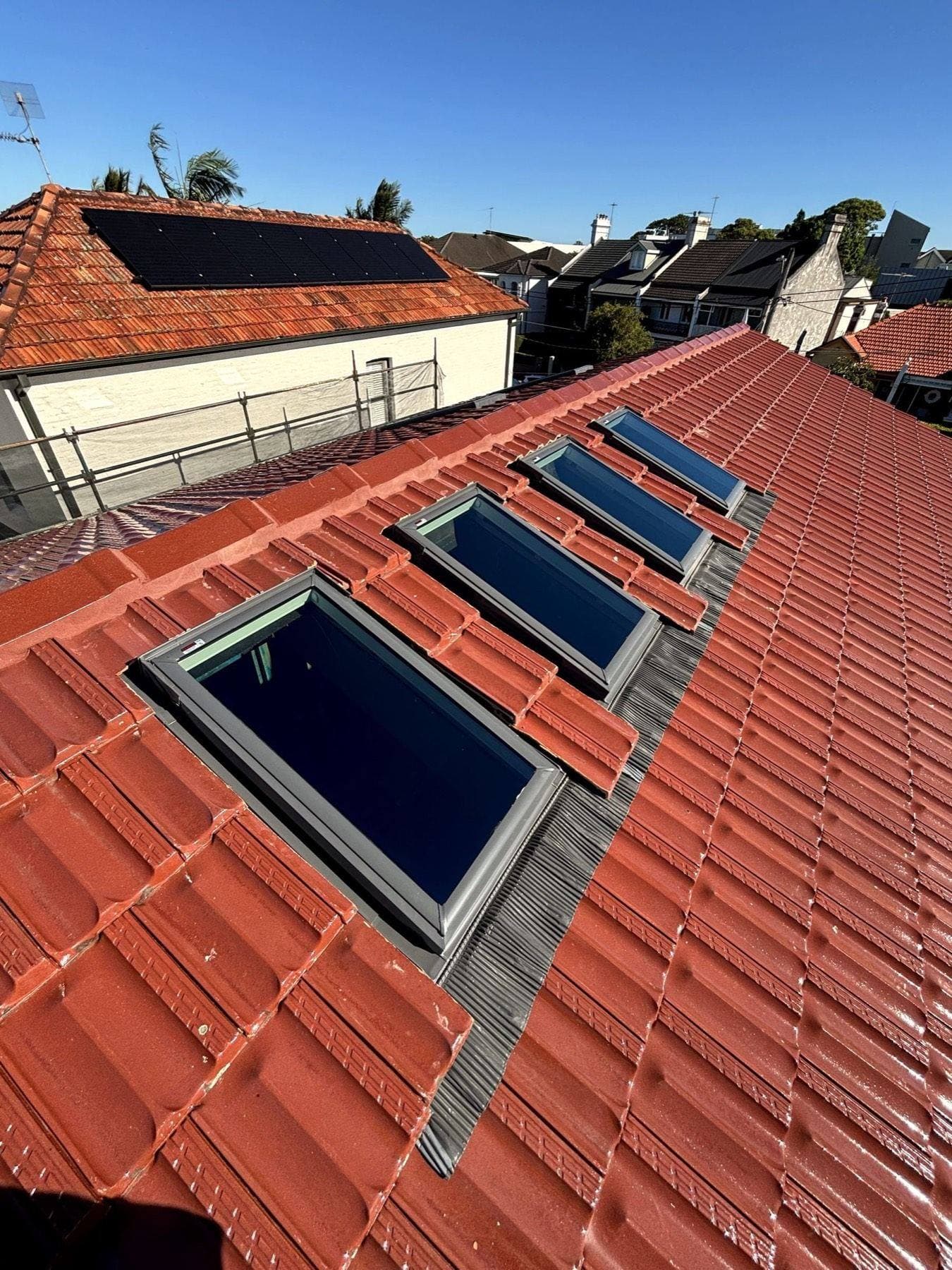 Terracotta tile skylights